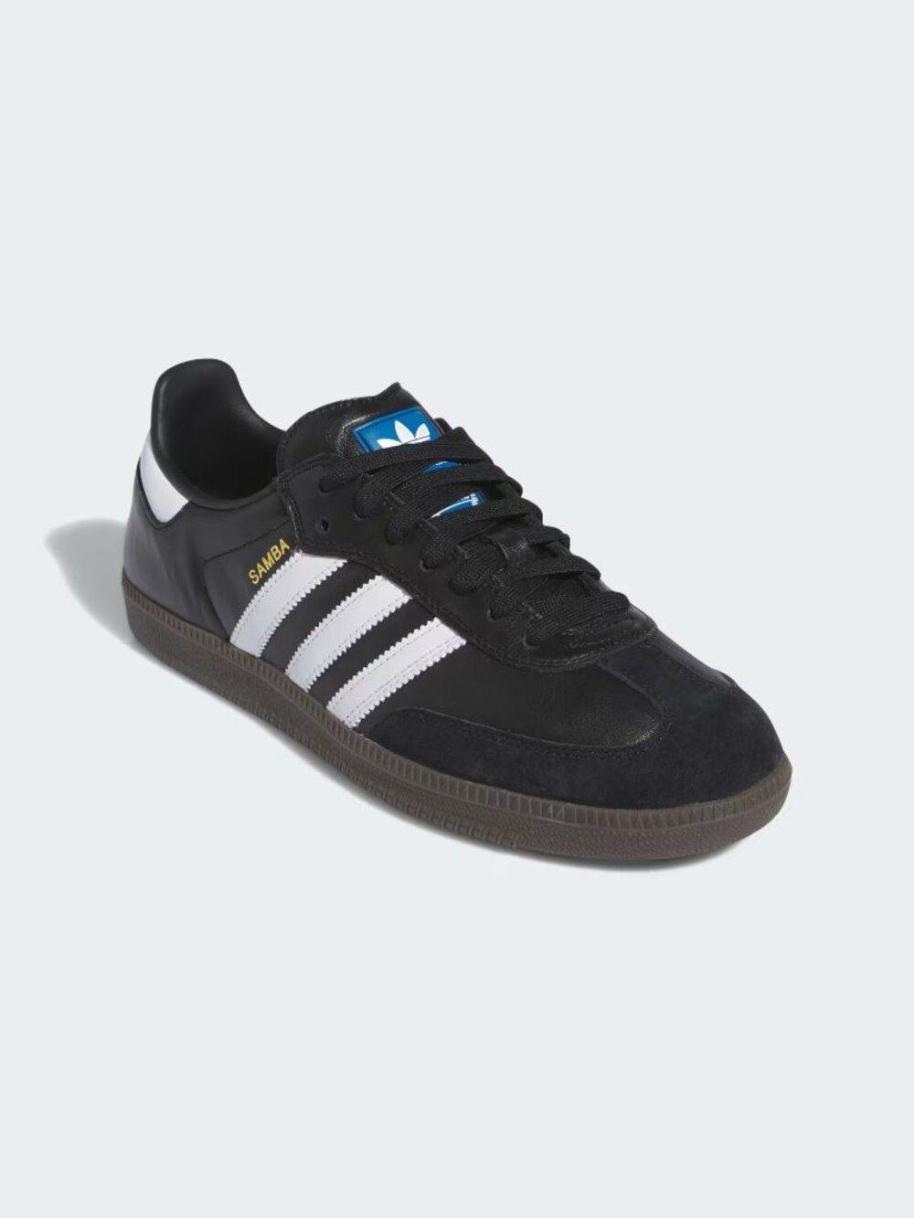 Adidas Originals Men's Black white Gum Samba ADV Shoes IE3100